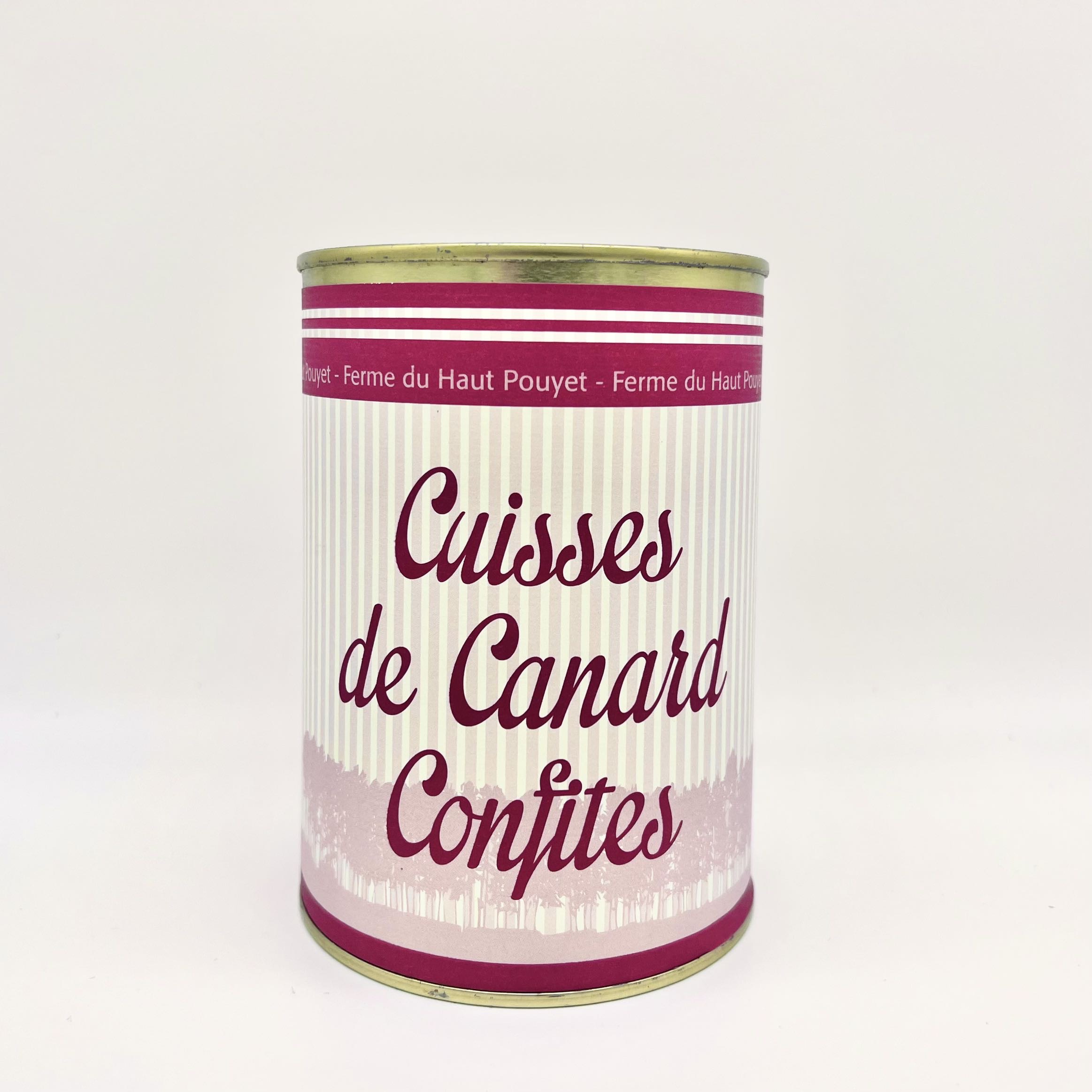 2 cuisses de canards confites 650g 