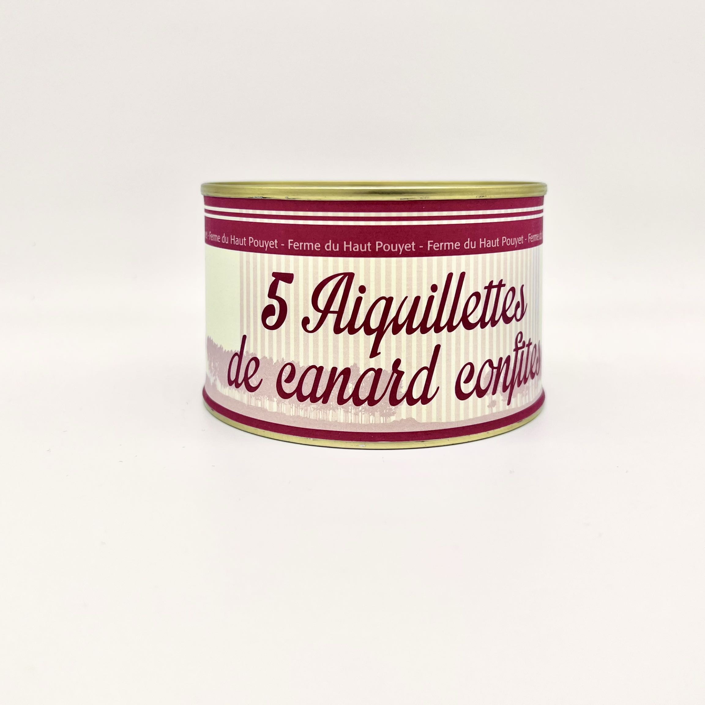 5 Aiguillettes de canard confites rupture de stock