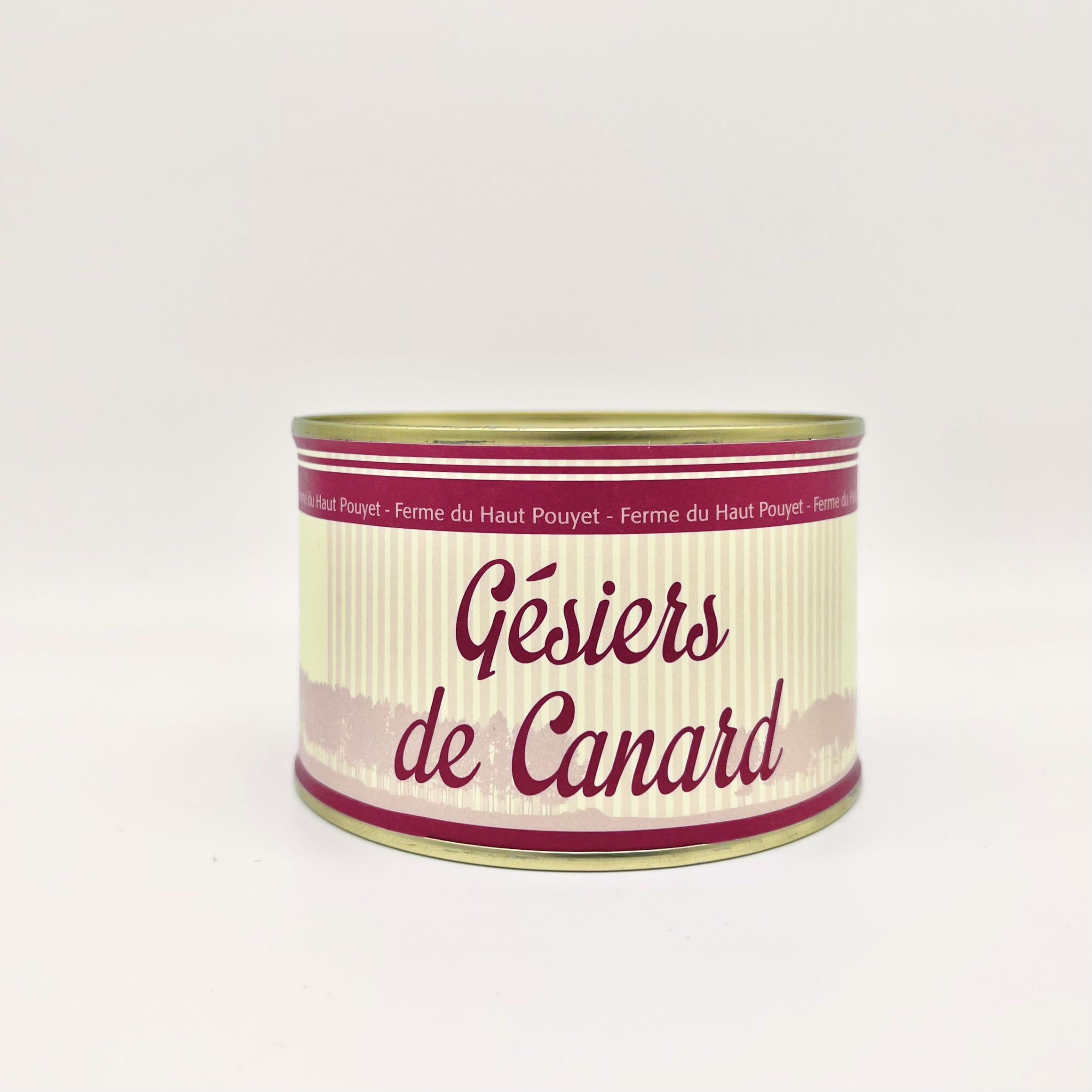 5 Gsiers de canard confits 280g  