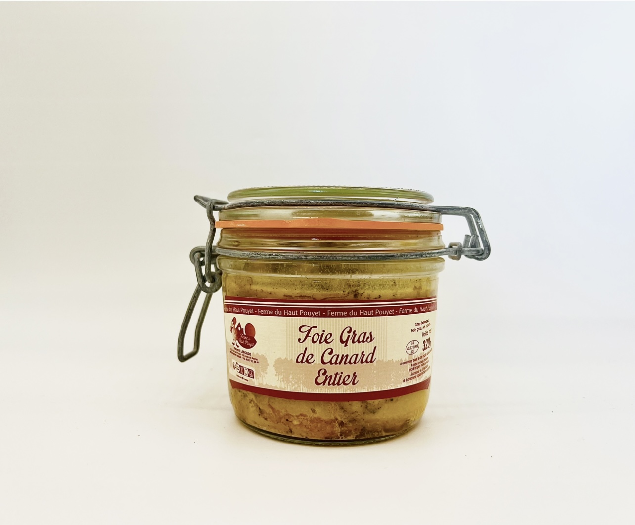 Foie gras entier mi-cuit 350g