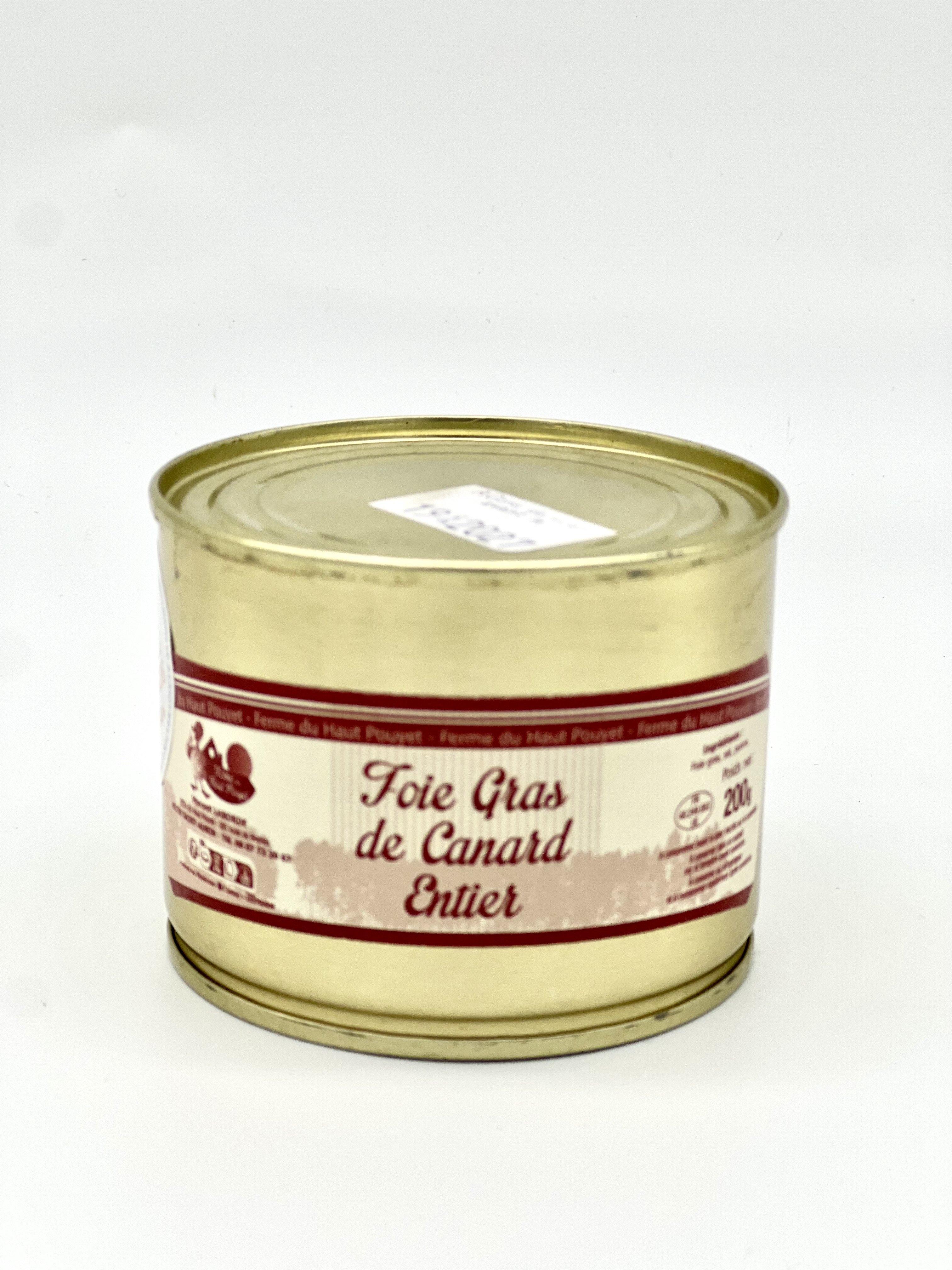 foie gras de canard entier boite de 200g